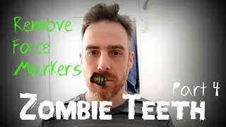 Remove Markers from your Face in Blender | Zombie Teeth (Part 4)