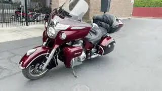 2021 Indian Roadmaster in limited maroon, and crimson metallic 116 Engine for sale Cycle Country.
