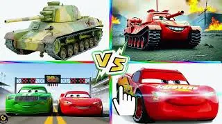 McQueen tank 🆚 McQueen BATTLE | COFFIN DANCE