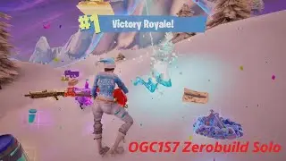 Fortnite OGC1S7 Zerobuild Solo #Frozen Nog Ops