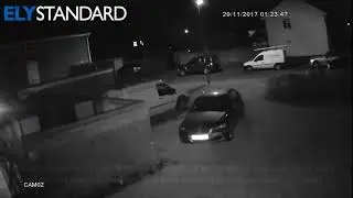 Caught on camera: Littleport man&rsquo;s CCTV shows intruders searching his van for tools - Ely Standard