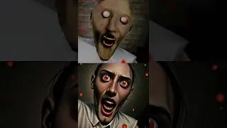 Original Granny First Ever Game Over vs Anime Granny First Ever Game Over #granny #vividplays