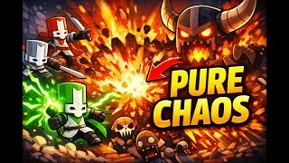 I Thought This Was just like other arcade games&hellip; I Was WRONG 😭🔥| Castle Crasher Is PURE CHAOS 😂🔥
