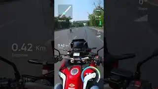 Blazing down Lahore Canal Road at 184KMPH on my Honda Africa Twin DCT! #africatwin1100 #travel