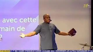 RENVERSER LES AUTELS SATANIQUE ET BATIR L' AUTEL DE DIEU I DUNAMIS I JOUR 1 I 27-09-2024
