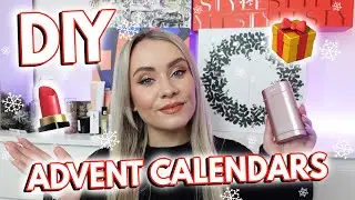 DIY BEAUTY ADVENT CALENDARS | MAKING BEAUTY ADVENT CALENDARS FOR FRIENDS & FAMILY 🎁 AD | MISS BOUX