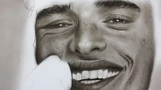 Hyperrealistic Portrait Drawing Tutorial: Shading Techniques & Face Texture | Step-by-Step