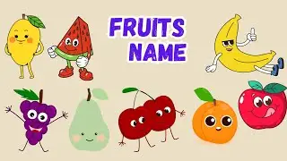 Fruits Name in English | Guessing Game with Pictures | Toddler Learning Video | Kids Vocabulary