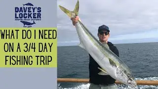 3/4 Day, Full Day Fishing Tackle Recommendations in Newport Beach | 12hr Fishing Tips | Tackle Tips