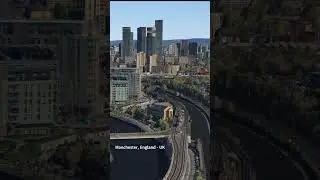 Manchester, England - UK #googleearth #virtualtour #citytour