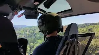 ready to land the Helikopter at Flugfest Hagenbuch