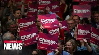 Exit poll shows landslide victory for Labour, ending 14 years of Conservative rule