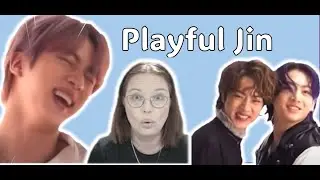 GINGER T REACTS TO BTS Jin being like a MAKNAE