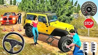 Offroad Jeep Car Driving Simulator - IDBS Offroad Simulator - Android Gameplay