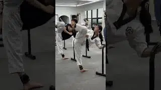 집중!! #ts #tkd #taekwondo #kick #sidekick #practice #training #power #speed #hardwork #learning #yt