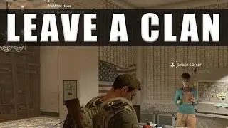 The Division 2 how to quit and leave a clan