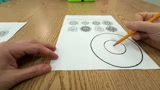 Draw your Aztec Sun Design