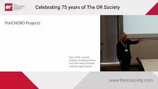 OR65 Keynote Speaker Martin Pitt - OR in Heath and Social Care