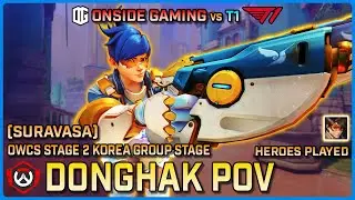 [ DONGHAK ] Onside Gaming vs T1 | Suravasa | Round Robin | OWCS Korea Stage 2