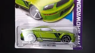 Custom '07 Ford Mustang #229 2013 Hot Wheels HW Showroom - Then And Now Mattel Diecast Car Unboxing