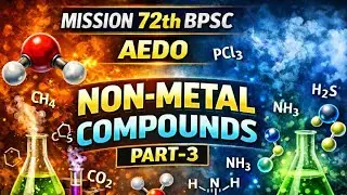 Non-Metal Compounds ,BPSC PYQs|AEDO|72th BPSC.   #bpsc #aedo #daroga #exam #govermentjob #pyq