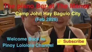 The piano Bar at The Manor - Camp John Hay