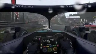 Realism mode F2 race against lvl 95 AI in Spa no assists