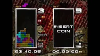 Tetris the Grand Master 2 Orange S9 in 8:13:01 (Time PB, S2 before 600, S9 before 900)
