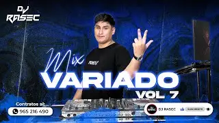 MIX VARIADO 2025 (REGGAETON, SALSA, CUMBIA, BACHATA) | DJ RASEC 🎉💥