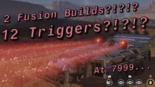 Crossout - 2 Fusions with 12 Triggers at 7999?!?!?