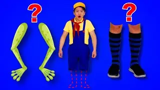 Where Are My Feet Song 😻& Where Is My Mouth Song 😿 & Where Is My Nose Song 😢👃| Kids Funny Songs