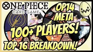 Карточная игра One Piece: английская версия OP14! Более 100 игроков! Подробный анализ 16 лучших к...
