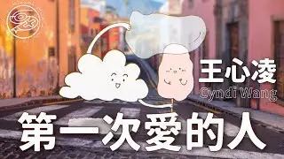 王心凌 Cyndi Wang - 第一次愛的人｜動畫歌詞/Lyric Video「總以為 愛是全部的心跳 失去愛我們就要就要 一點點慢慢的死掉 當我 失去你那一秒 心突然就變老」