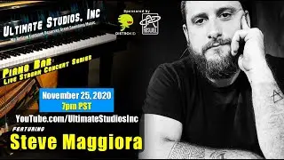 Piano Bar Live Stream Concert w/ Steve Maggiora