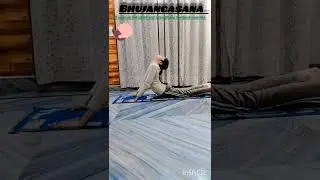 Bhujangasana, or Cobra Pose 🌟! #yogapractice #bhujangasana #yoga #daily