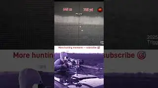 🦆 645 m (705 yd) 🌙 | Precise Night Duck Hunt | Thermal Scope | 6.5 Cal