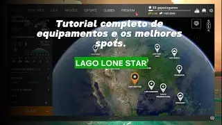 LAGO LONE STAR tutorial para iniciantes. LV Inicial ate LV.10