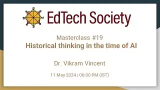 Masterclass #19: Historical thinking in the time of AI
