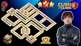 New War Base Th11 2021 | Unbeatable Th11 War Base Link | Anti Everything Anti 3 Star | CWL Base |COC