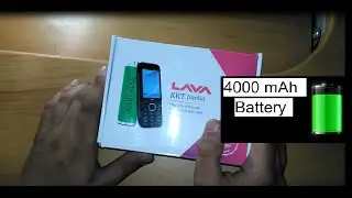 Lava KKT Jumbo Unboxing And Quick Review - 4000 mAh Battery Mobile