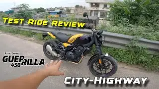 Guerrilla 450 Test Ride Review - City & Highway | Guerrilla 450 - triumph speed 400 Game over ?