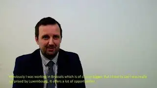 Working at the European Court of Auditors - Kevin