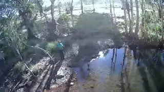 Drone video of Barkers Pool, Mount Hart Station