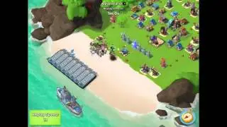 Boom beach - Heavy and zooka attack , smokey style