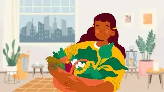 Animated Explainer Video for Healthy Food Delivery App - Motion Design Portfolio