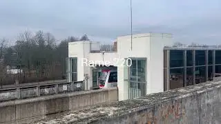 Métro ligne 1 VIDÉO pour les essais Alstom dernière fois des essais avant la mise en service le 14 