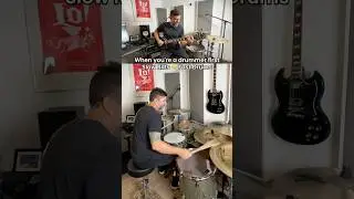 Slow Riffs 🤝 Fast Drums