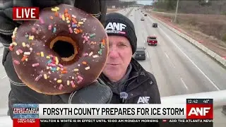 'Like a glazed doughnut' | Breaking down sleet vs freezing rain