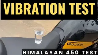 New Himalayan 450 2024 Vibration Test | Royal Enfield | Hindi | Free Wheeler