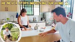 My Polish Man Never Stops Improving Our Home 🏡